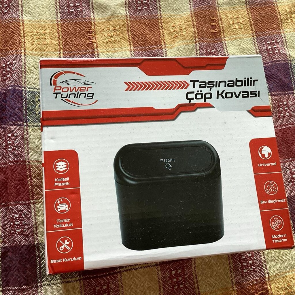 araç içi çöp kovası paketinde - 4