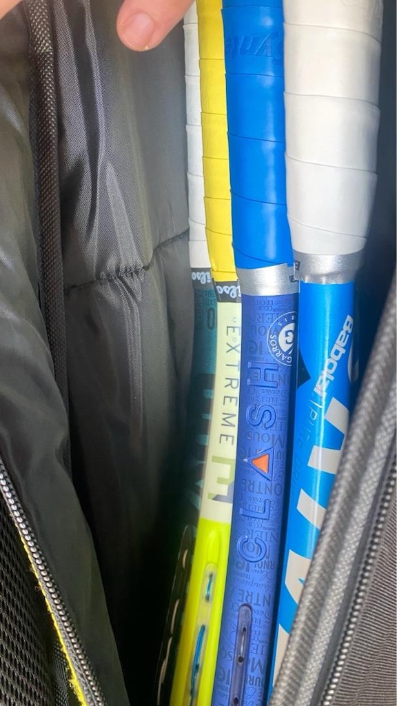 wilson pro staff classic v15 tenis çantası 6’lı - 4