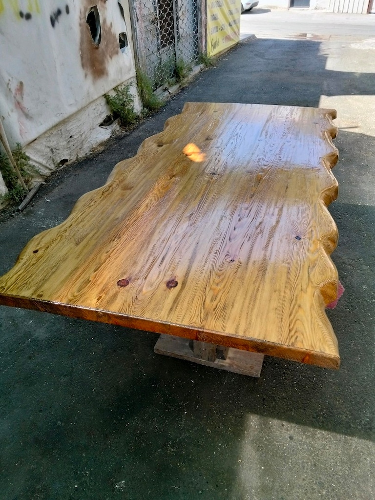 Ahşap ağaç masa - 3