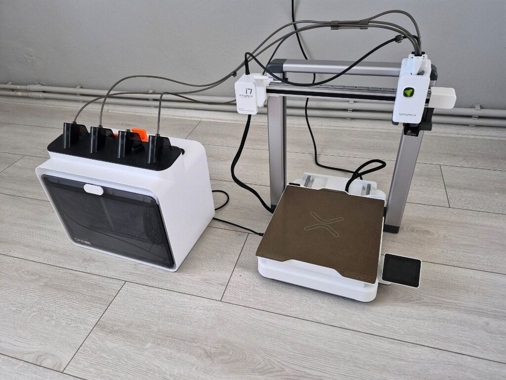 creality sparkx i7 3d yazıcı. - 3
