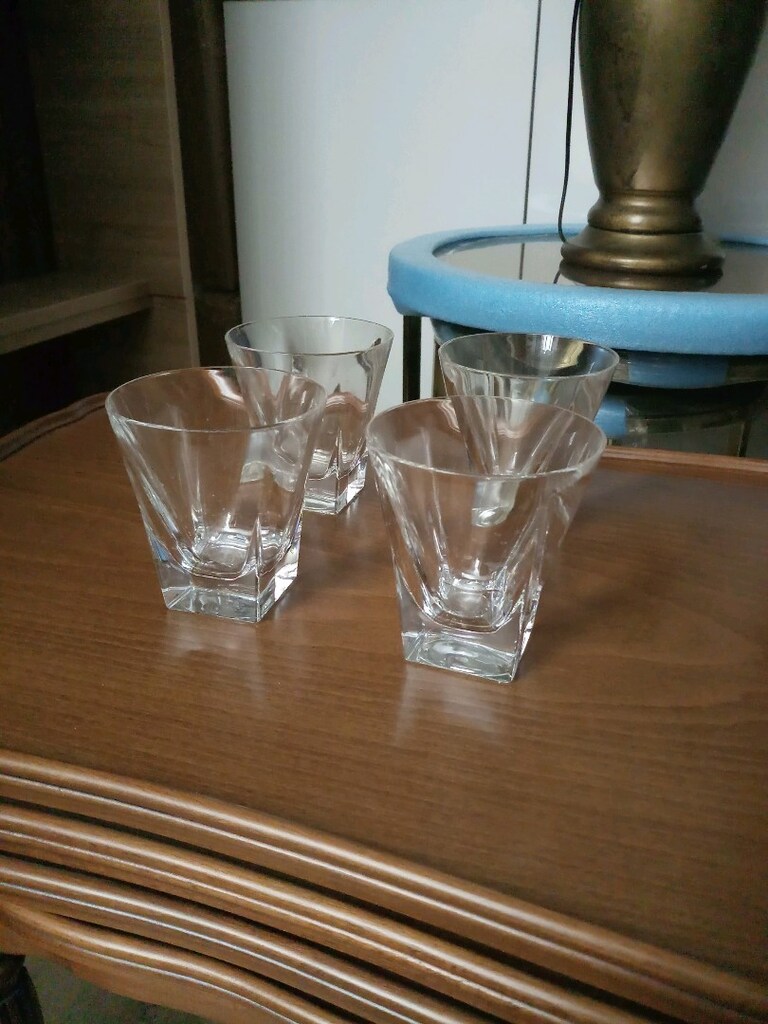4 adet kristal bardak - 6
