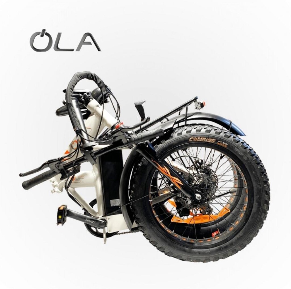 Ola EFB2 Elektrikli Bisiklet Beyaz - 3