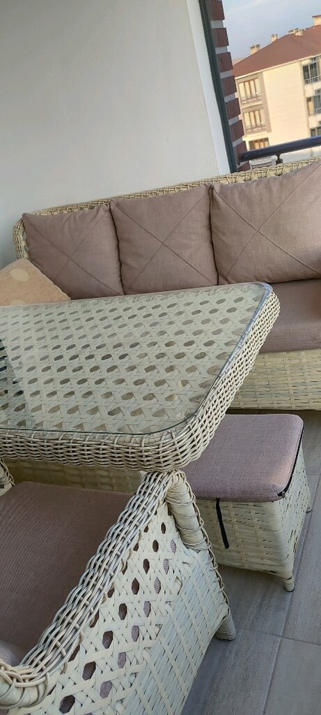 rattan kalkon seti - 2