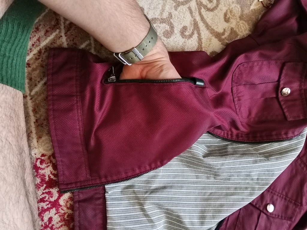 S Beden Bordo Mevsimlik Mont - 3