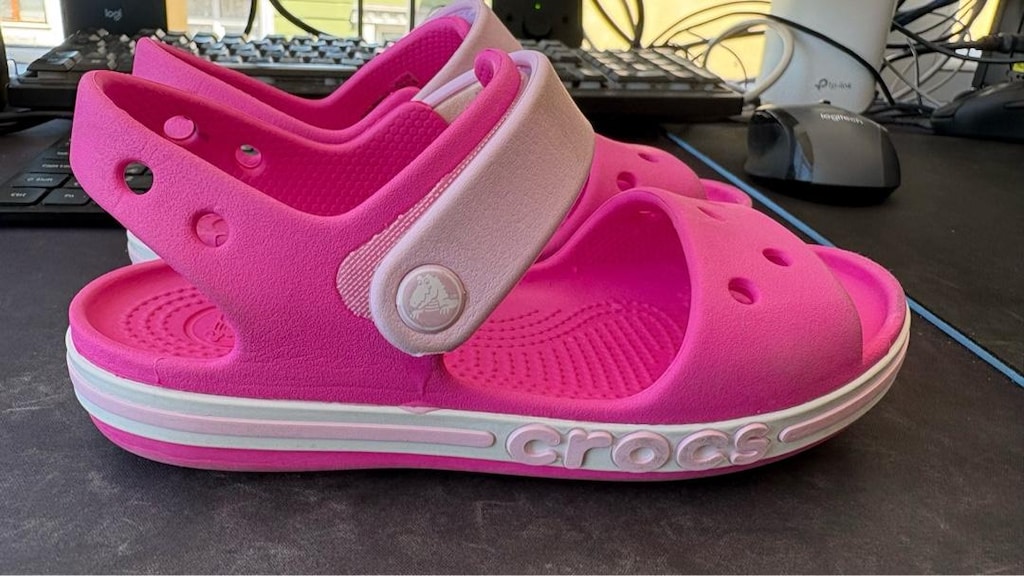 crocs 12 / 29-30 numara pembe - 6