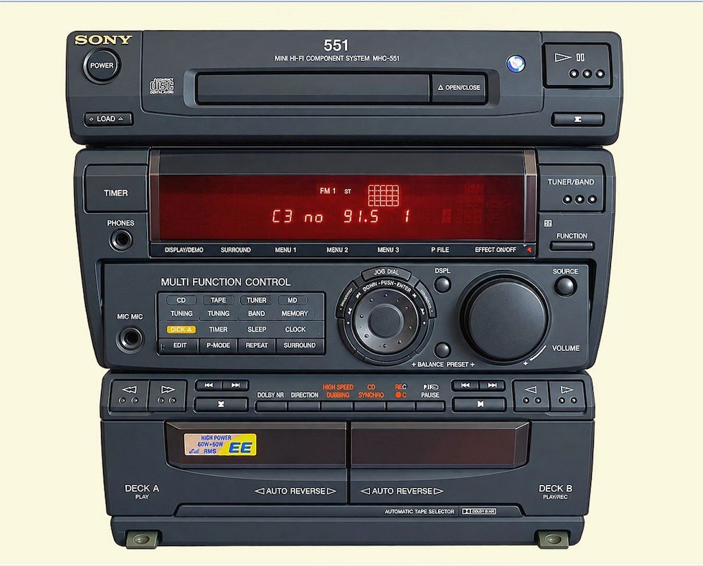 Sony 551 Müzik Seti Gövde - 5