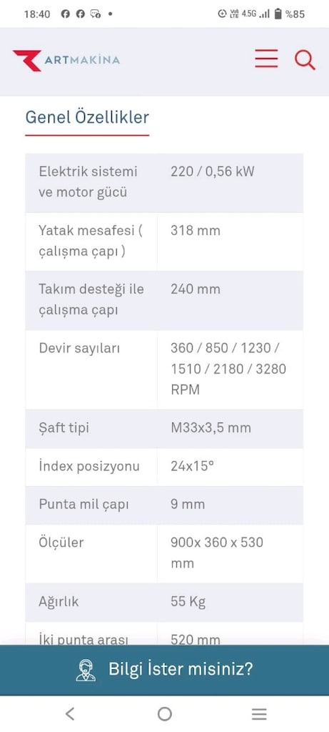 Jet Ağaç Torna ve Full Bıçak Seti - 10