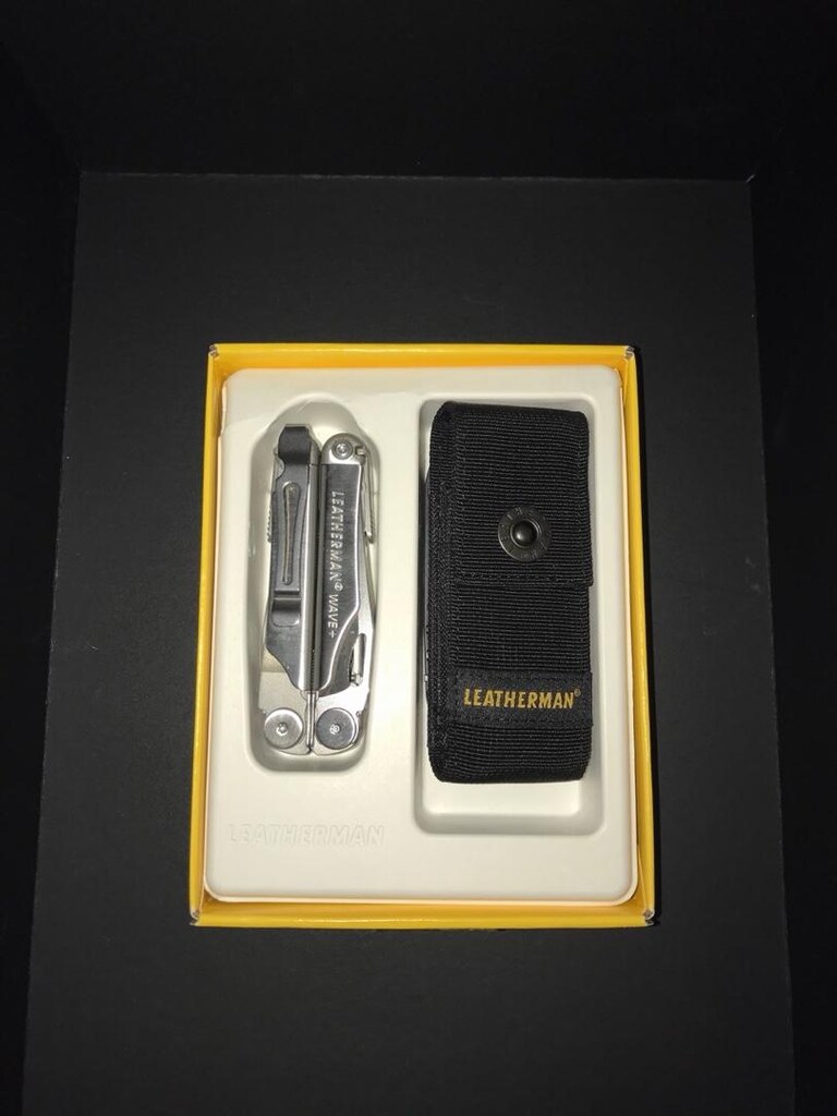 leatherman wave plus sıfır kutusunda hatasız ihtiyaçtan