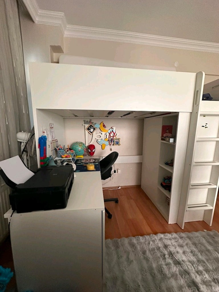 Ikea smastad gardolapli yatak - 5
