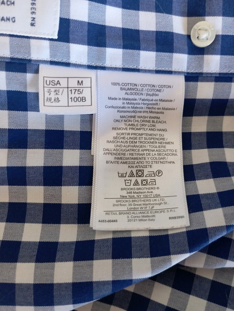 Brooks Brothers %100 American Supima Cotton Non-Iron Kareli Gömlek - 11