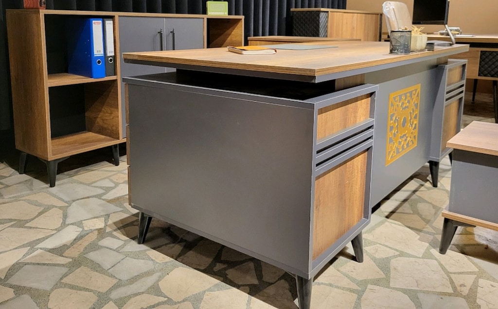 Yeni Model Ofis Makam Masası Takımı - 8
