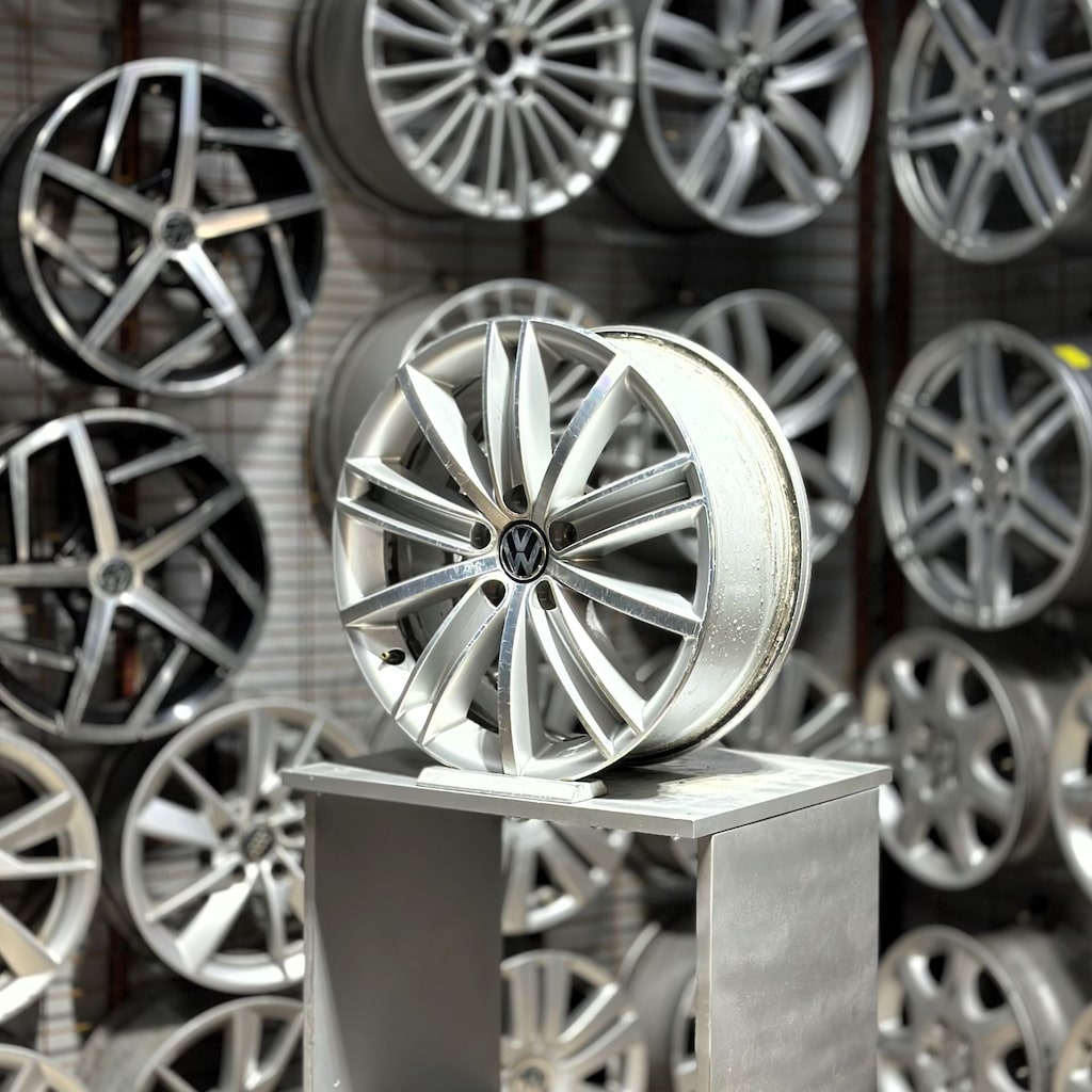 ORİJİNAL 18 inç 5x112 Volkswagen Tiguan Jant Takımı 2. El - 3