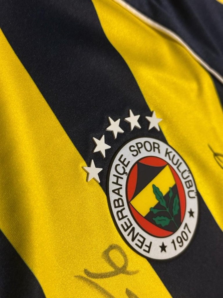 Orjinal Fenerbahçe İmzalı Forması Türkiye Futbol Milli Yıldız - 2