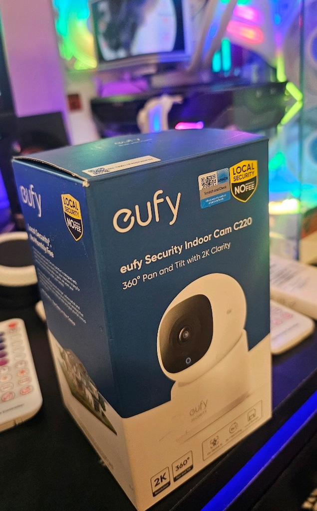 Eufy Security Indoor Cam C220 2K 360° Kamera – Temiz Kullanılmış - 2