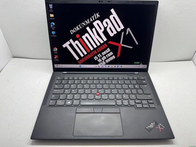 THİNKPAD X1 CARBON İ5 11. NESİL 16 GB RAM 256 M2SSD DOKUNMATİK