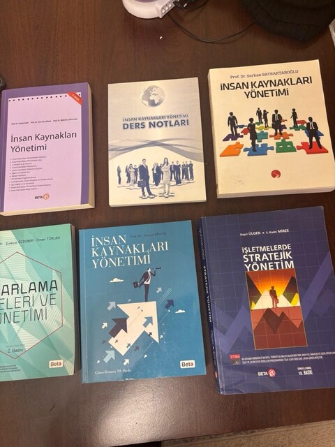 Lisans&yüksek lisans kitapları