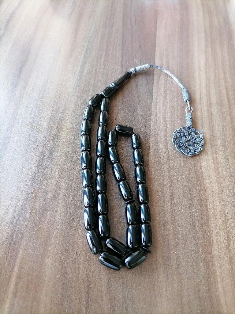 Sıkma Kehribar Tesbih - 2