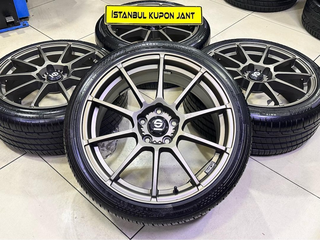 1AYLIK 5x112 SIFIR ! SPARCO BRONZ JANT LASTİK 215/40/18 225/40/18 2025 - 4