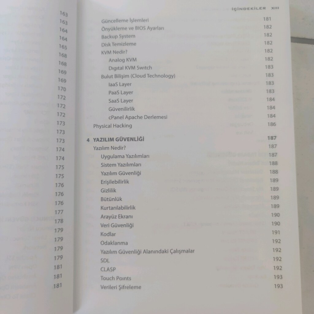 Ağ ve yazılım güvenliği kitabı - 6