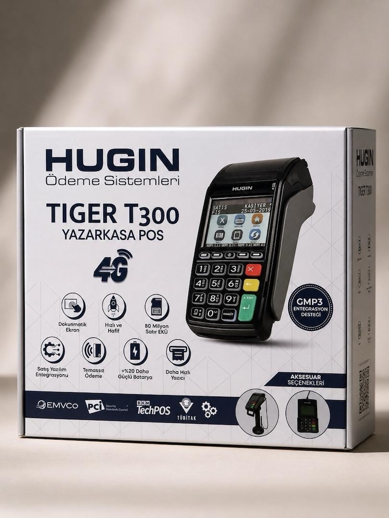 HUGIN Tiger T3004g Bağlantılı Yeni Nesil Yazar Kasa Pos Cihazı - 2