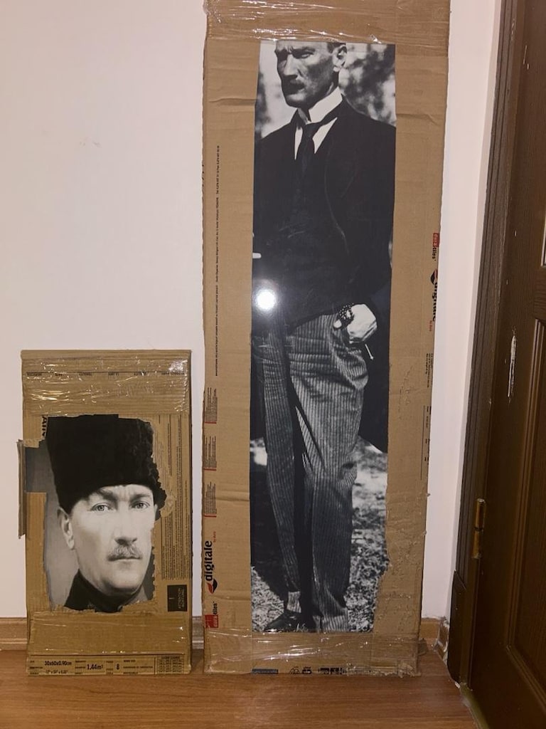 Seramik Atatürk Portresi