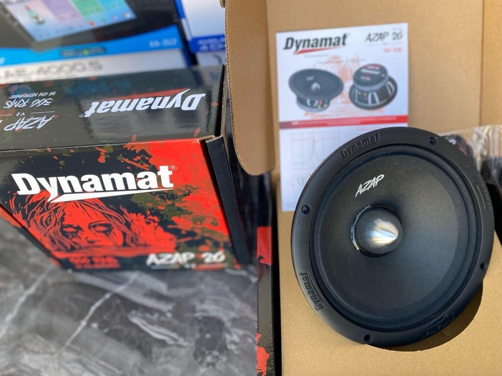 DYNAMAT AZAP 20 CM MİDRANGE HOPARLÖR SIFIR KAPALI KUTU - 4