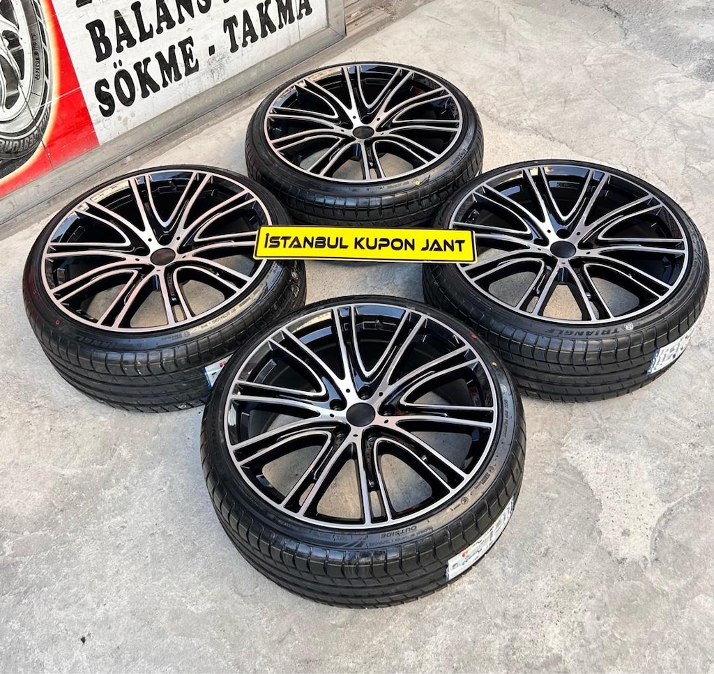 20 İNÇ SIFIR !! JANT LASTİK TAKIMI 5x112 BMW G20 G22 G30 MERCEDES S - 13