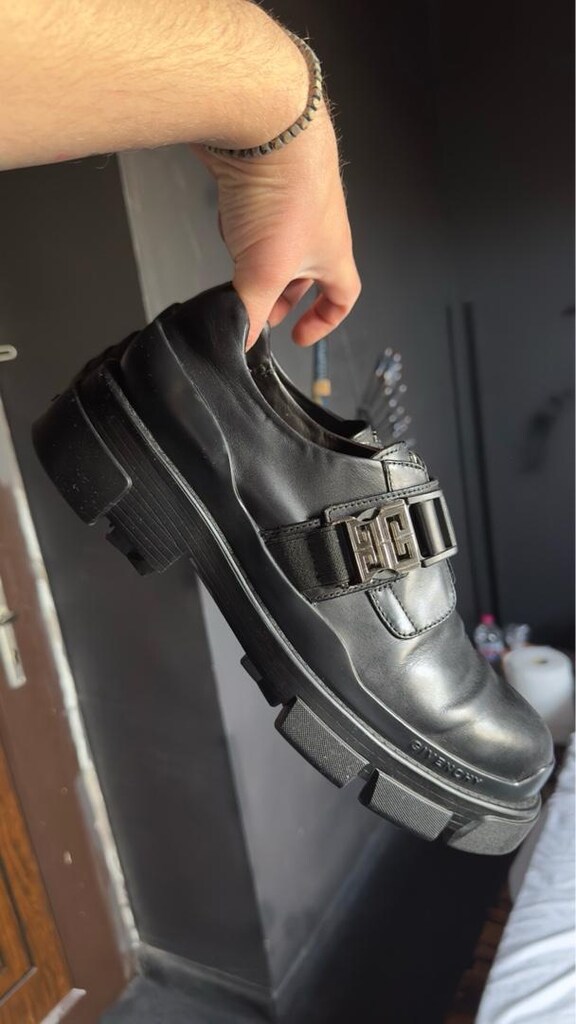 Givenchy Terra Derbies In Leather - 7