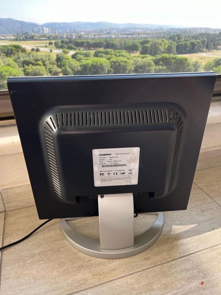 Casper 17 İnç LCD Monitör – Kamera & Güvenlik Sistemleri İçin İdeal - 5