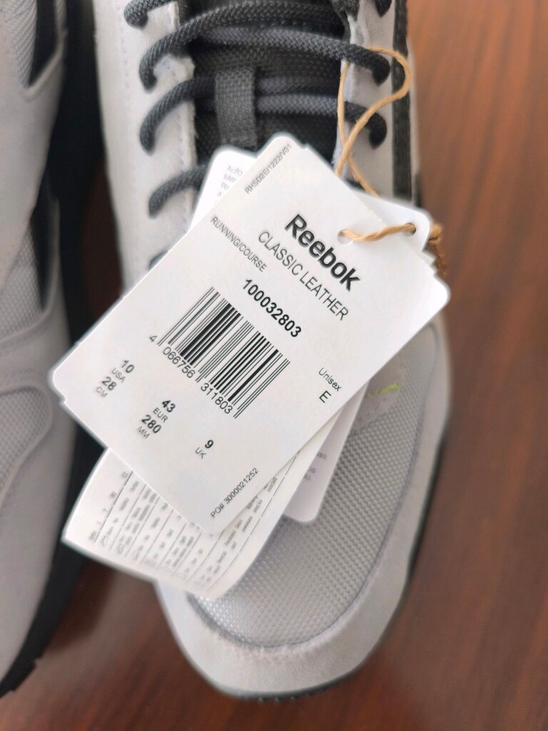 Reebok gri renk hakiki deri ayakkabı - 4
