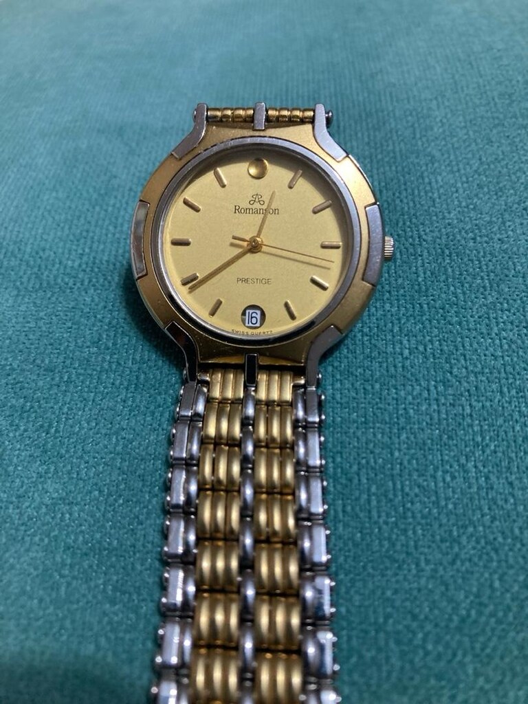 romanson swıss Quartz 24 k gold / saat - 4
