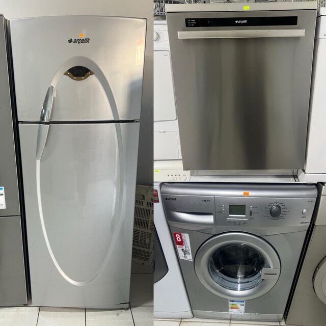 Arçelik INOX 3 LÜ set dijital çok temiz