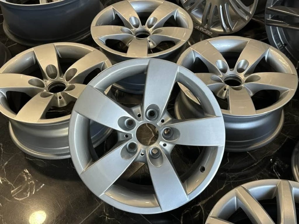 16 JANT 5X120 BMW E60 F20 E90 E92 ORJİNAL TAKIM SIFIR AYARINDA - 7