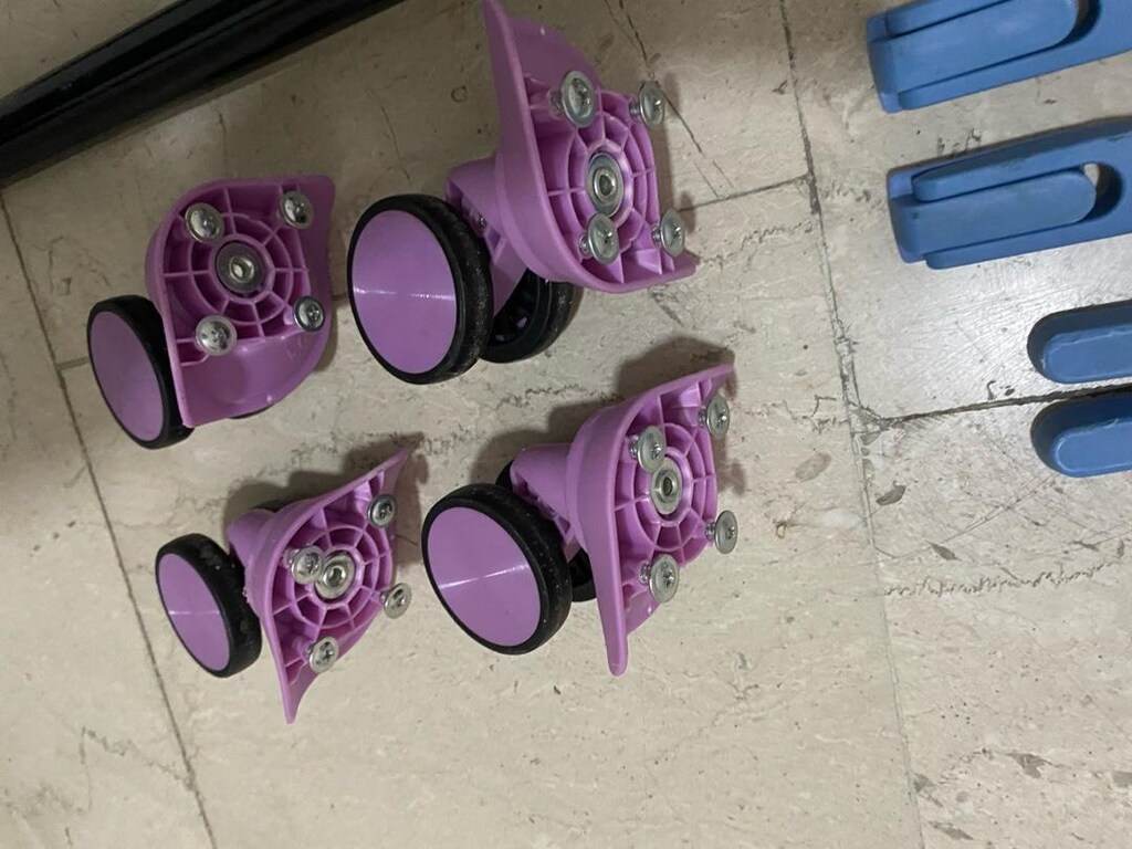 valiz bavul tekerlek seti - 5