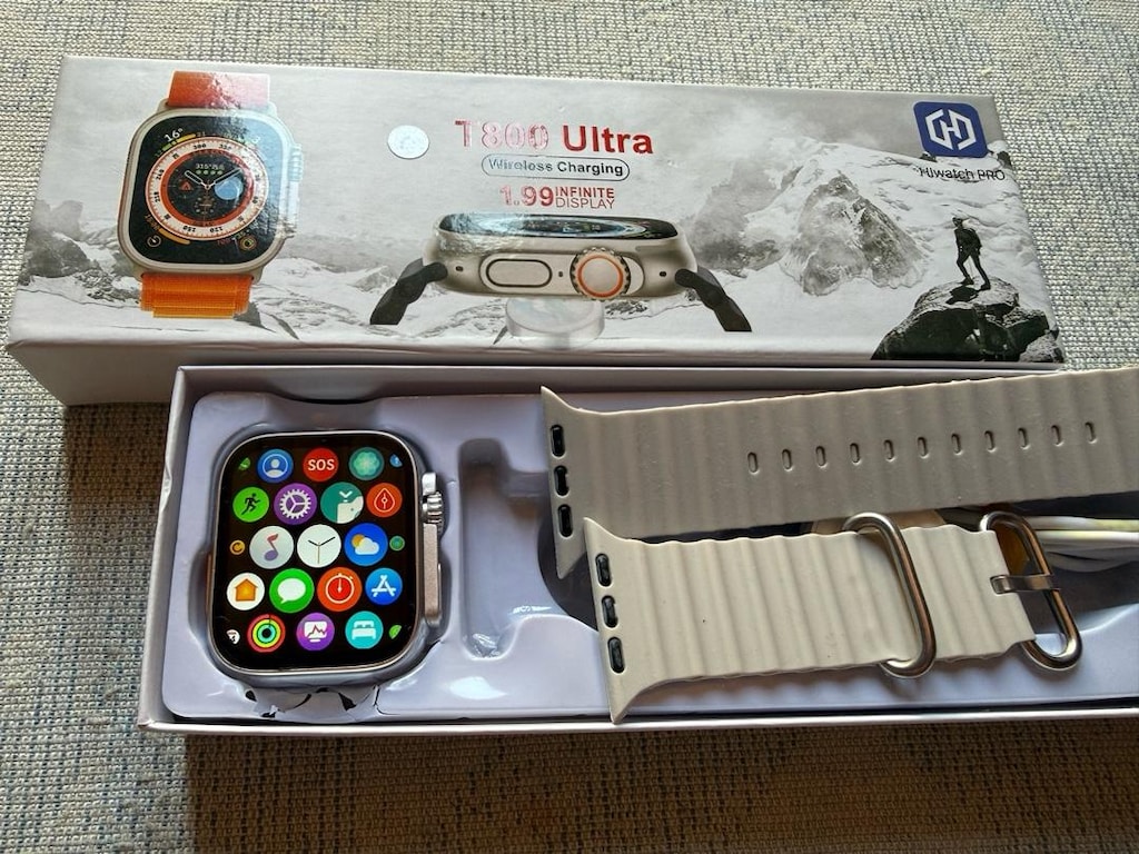 Smart Watch T800 Ultra Akıllı Saat Arızası Sıkıntısı yok Adres Muğla - 5