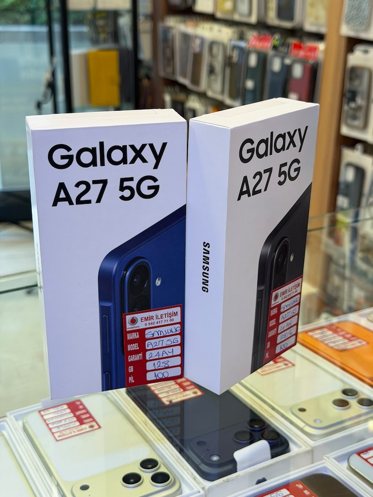 A27 5G KAPALI KUTU 24 AY GARANTİLİ KREDİ KARTINA 6 TAKSİTLE - 5