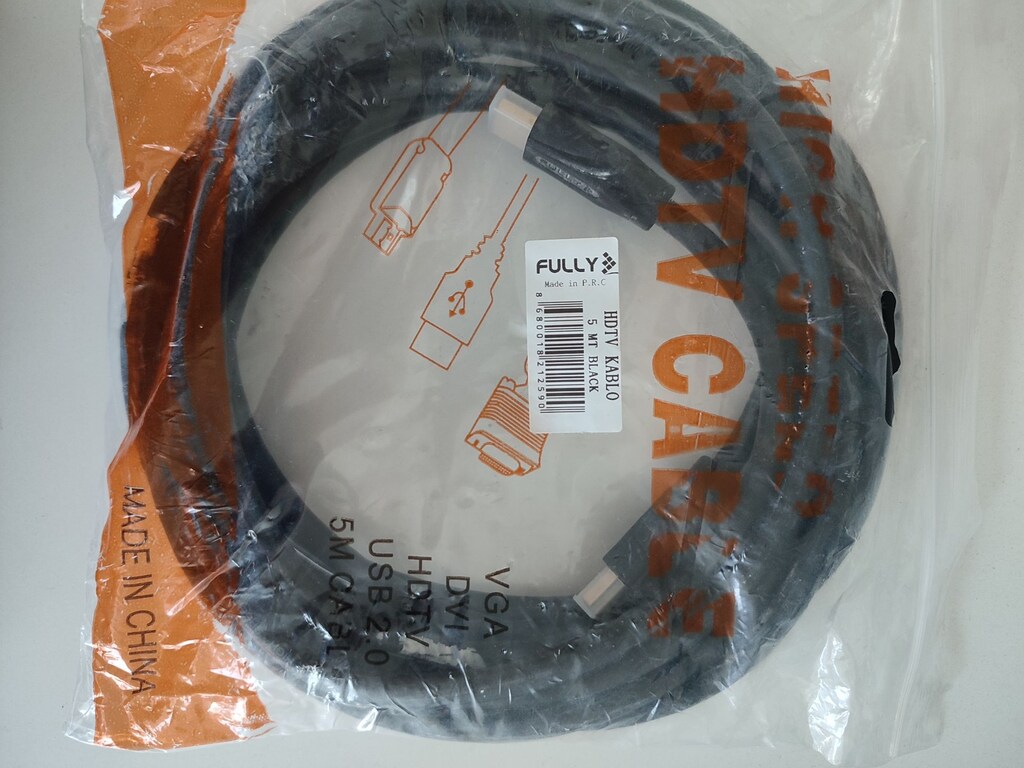 5 Metre HDMI Kablo