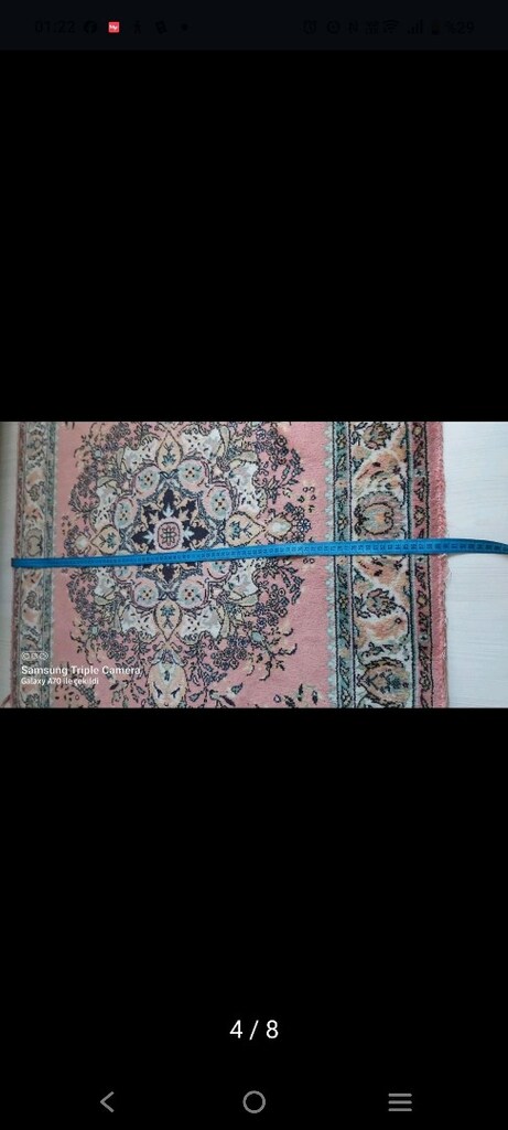saray oval halı 90+155cm antika - 8