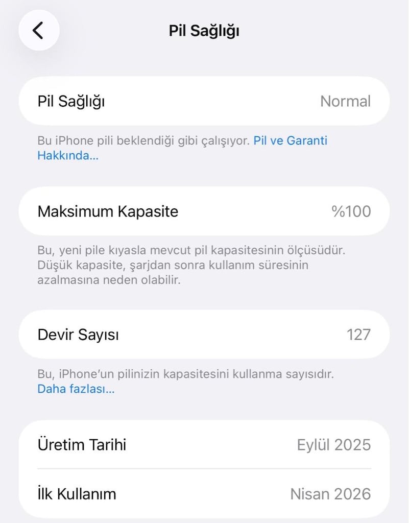 ACİL SATILIK!! İPhone 17 Pro Max 256 TR 20 AY GARANTİLİ - 4