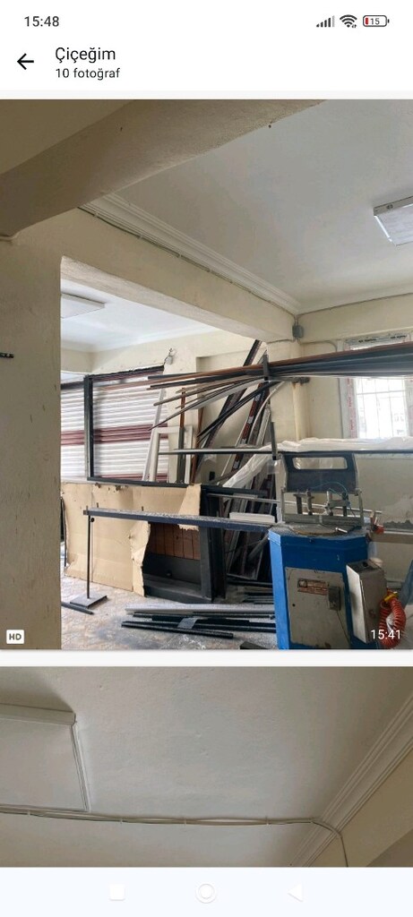 pvc makinalr 5 li set bakımlar yaplmıs 300 lt kompresr çalışır durumda - 5