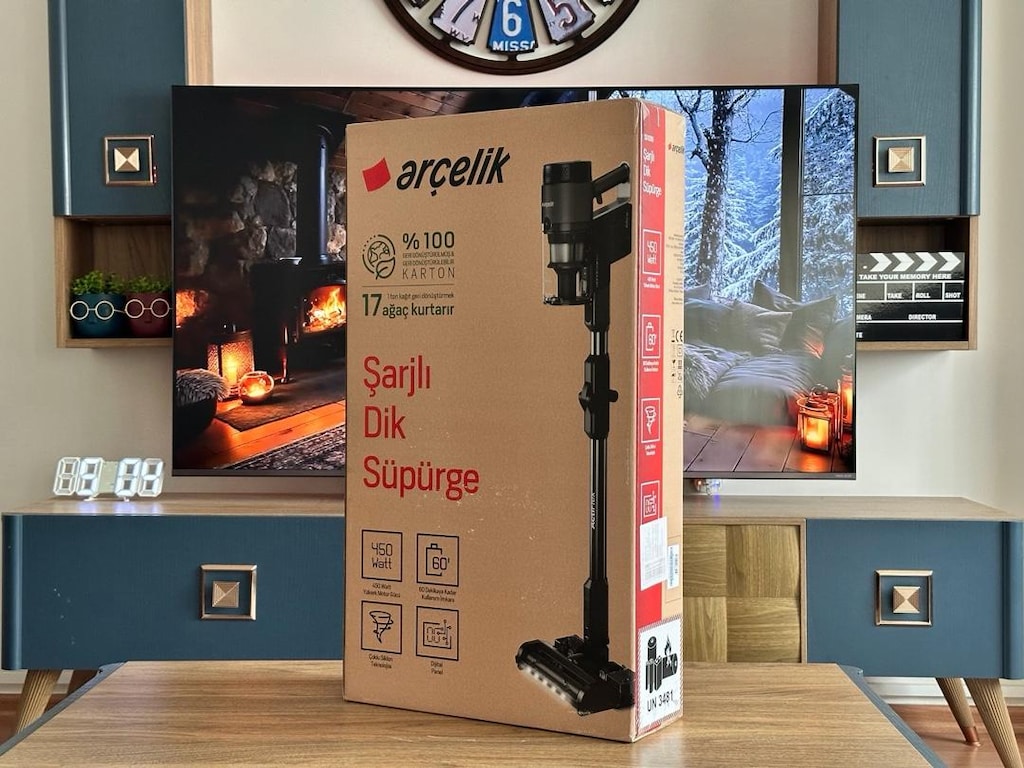 Arçelik Şarjlı Dikey Süpürge Sıfır Kapalı Kutu - 4