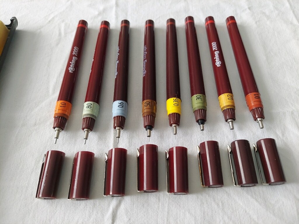 Rotring Rapido çizim kalemleri - 2