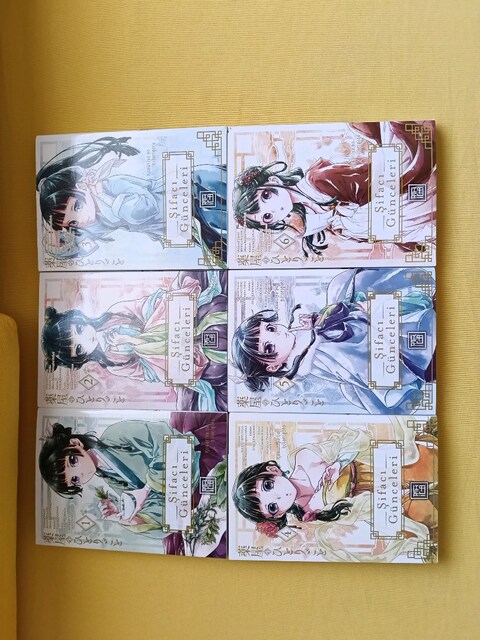 Şifacı Günceleri ilk 6 cilt Manga