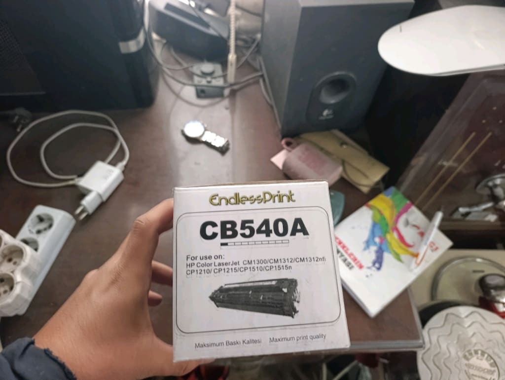 HP CB540A 125A Orijinal Siyah Toner Sıfır Kapalı Kutu - 2