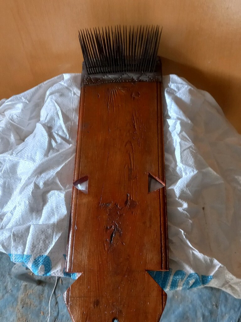1 adet kaldı, eski tarihi yün tarağı, 1750TL. ikisi satıldı - 4