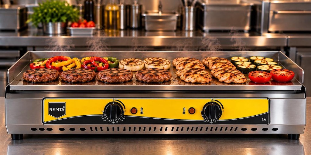 REMTA RS91 – 100 CM ELEKTRİKLİ PLEYT IZGARA | ŞOOOK FİYAT! - 3