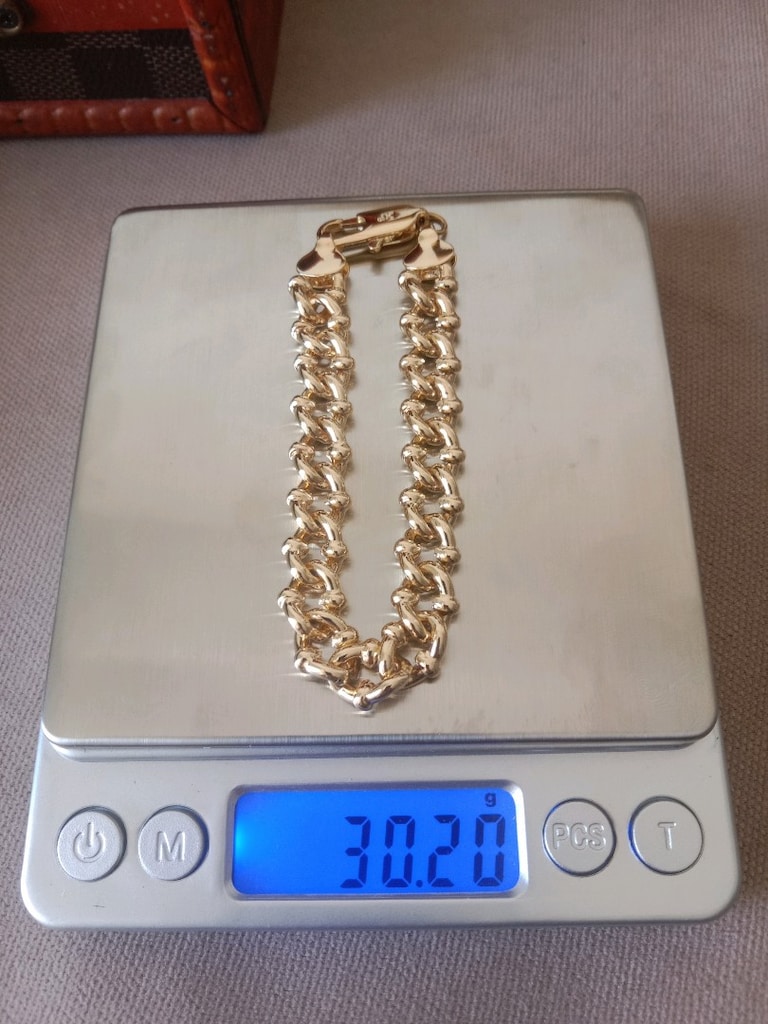14 K kuyumcu işçiliği xupıng marka bileklikler - 14