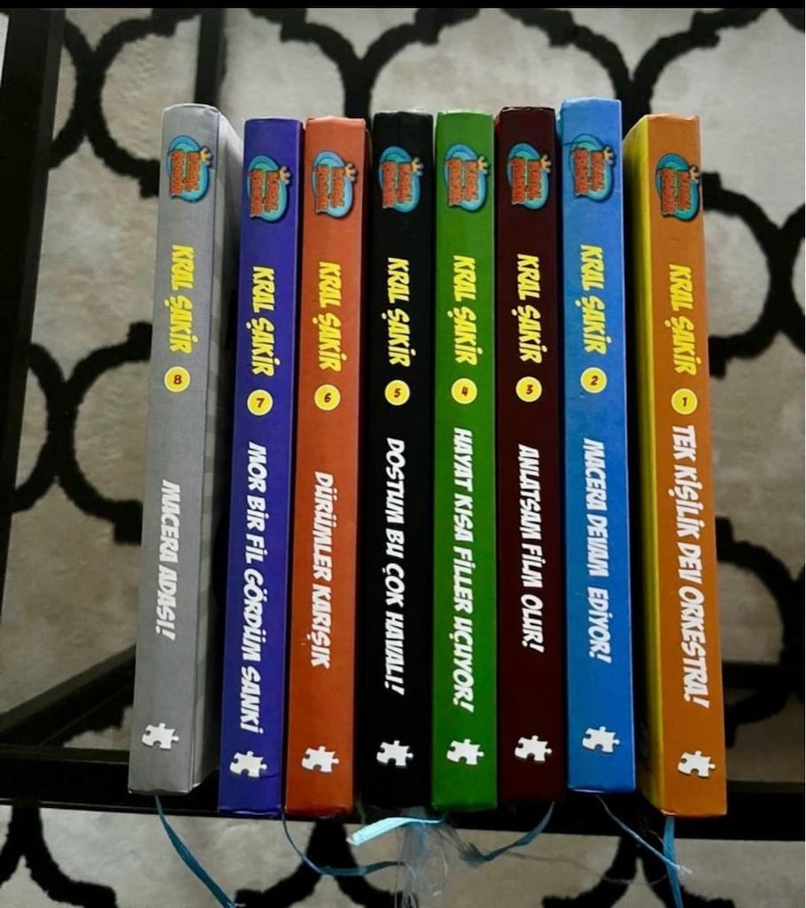 8’li kral sakir kitap seti - 2