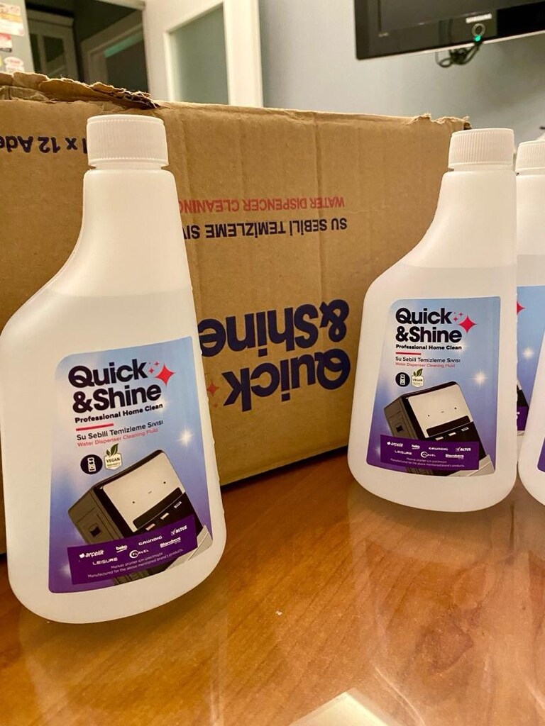 Quick & Shine Su Sebili Temizleme Sıvısı - 5
