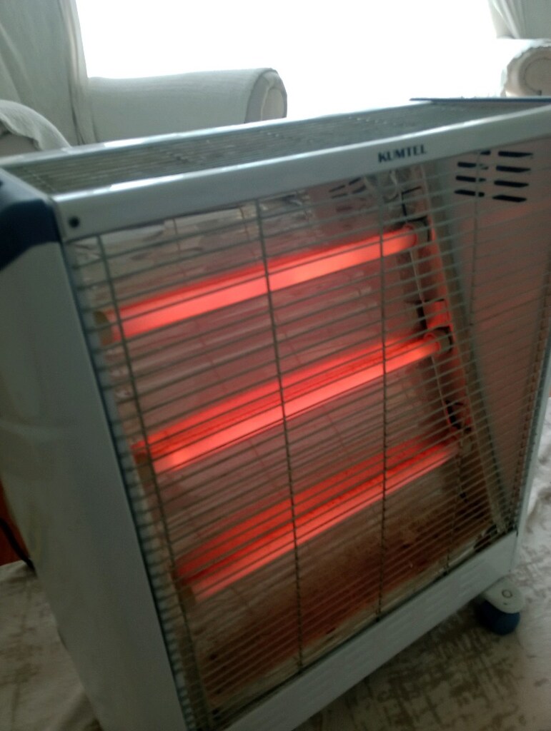 Kumtel şömine tipi ısıtıcı soba elektrikli - 2